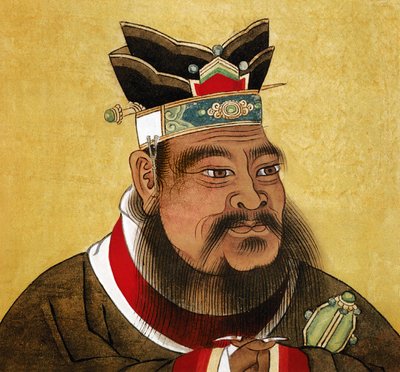 Confucius by Chinese School